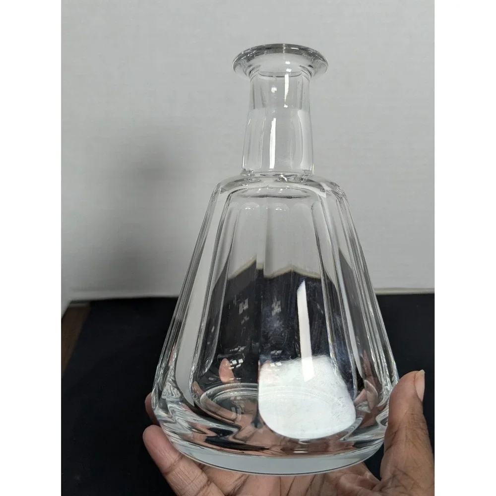 Baccarat Talleyrand Crystal Decanter France No Stopper Signed